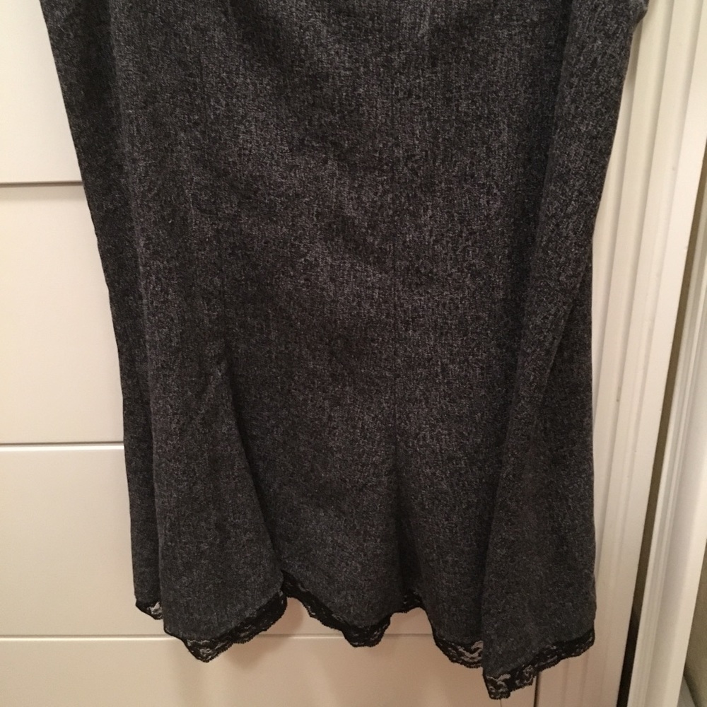 Fit and flare Gray Skirt